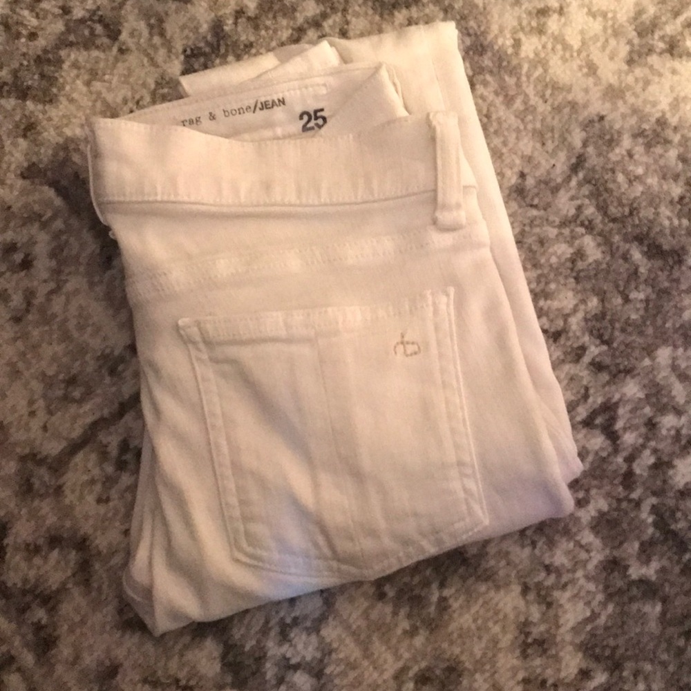 White Rag & Bone/JEAN Skinny Jeans
